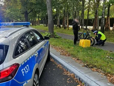 Łódzka drogówka sprawdziła „pseudorowery” - sześć jednośladów zabezpieczonych