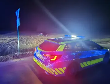 Pijany 19-latek uciekał przez pół Łodzi i skończył w rowie