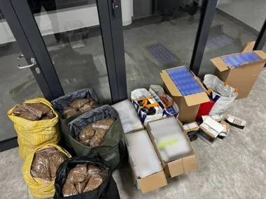 Jedna kontrola w Łodzi odsłoniła towar za prawie 150 tysięcy złotych