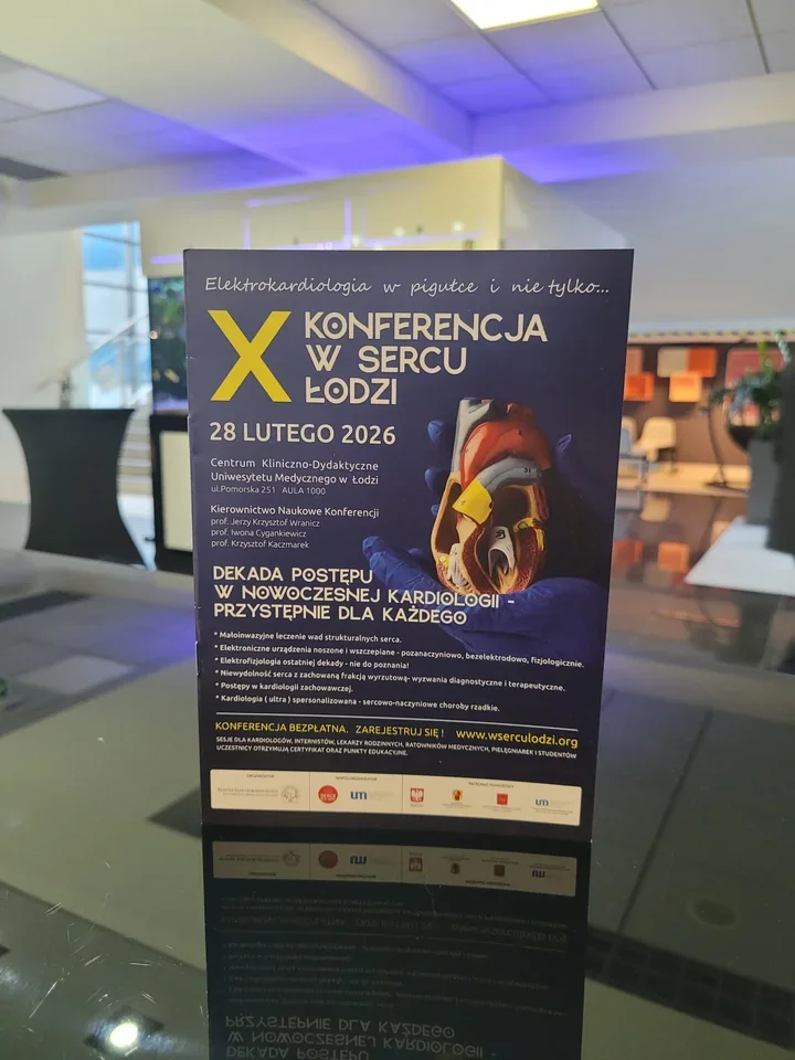 Jubileuszowa konferencja „W Sercu Łodzi” – dekada postępu w kardiologii