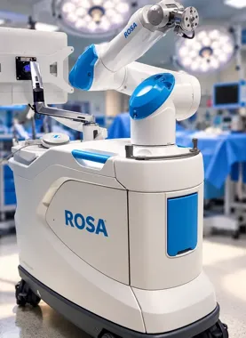 Robot ROSA pomaga przy operacjach kolan. Pierwsze zabiegi w Łodzi