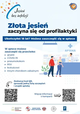 Łódzki szpital dołącza do kampanii. Chodzi o jesienne infekcje